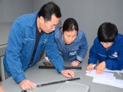 公司舉辦色差、色棋測試